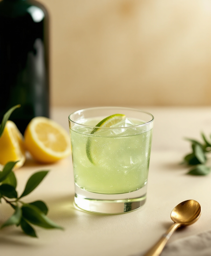 Absinthe Drip Cocktail