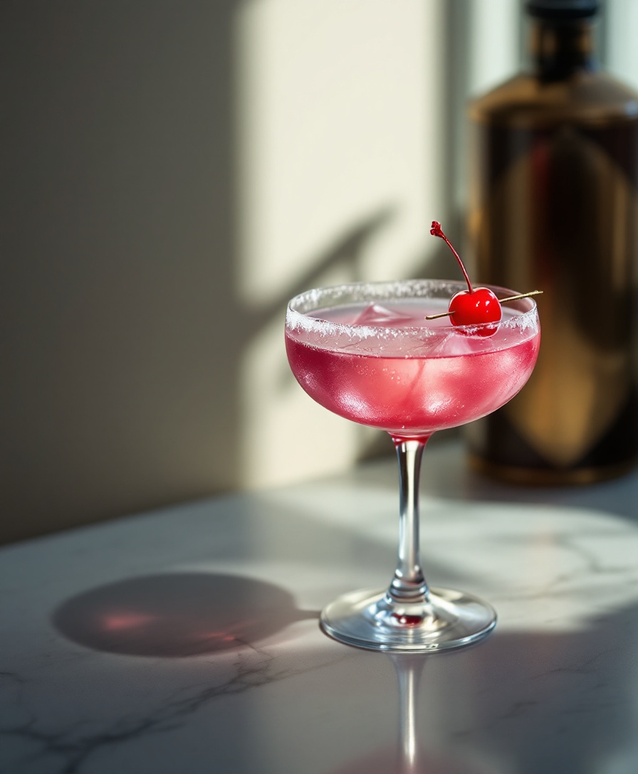 Cherry Mixture Cocktail